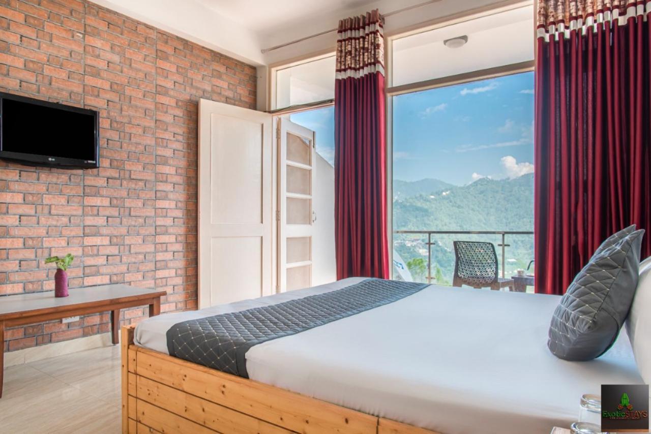 Mystic Kasauli I Pvt Balcony I Peacefull Area I Serviced Apt I By Exotic Stays Εξωτερικό φωτογραφία